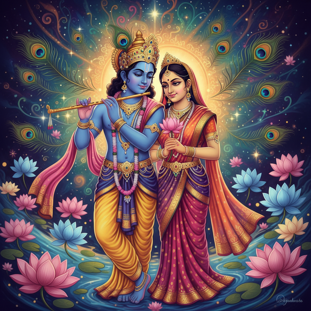 Radha Krishna HD Wallpaper