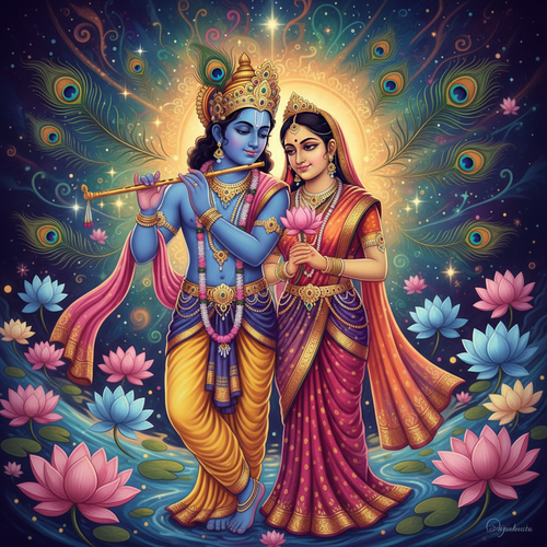 Radha Krishna HD Wallpaper